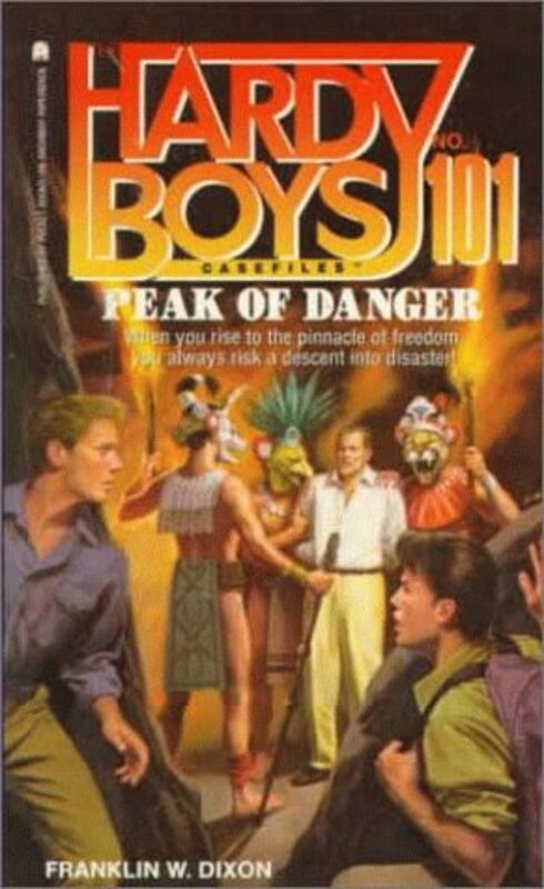 Book cover for "Peak of Danger" by Franklin W Dixon