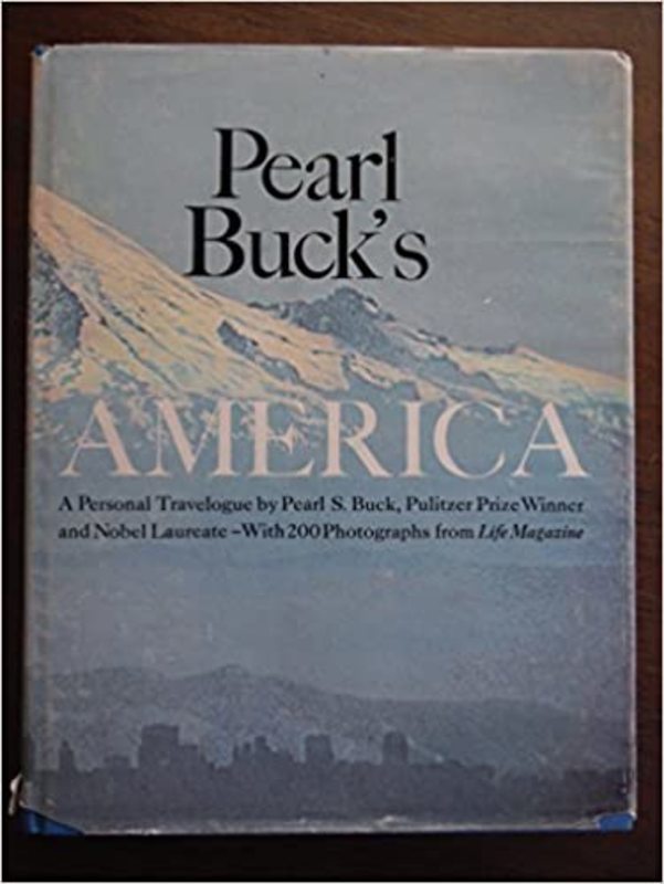 Book cover for "Pearl Buck's America" by Pearl S Buck