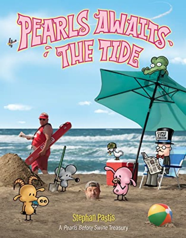 Book cover for "Pearls Awaits the Tide" by Stephan Pastis