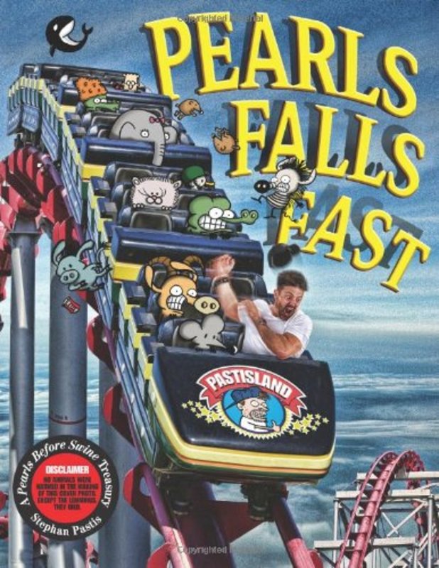 Book cover for "Pearls Falls Fast" by Stephan Pastis