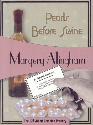 Book cover for "Pearls Before Swine" by Margery Allingham