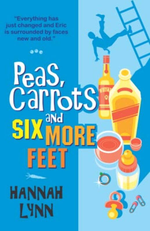 Book cover for "Peas, Carrots and Six More Feet" by Hannah M Lynn