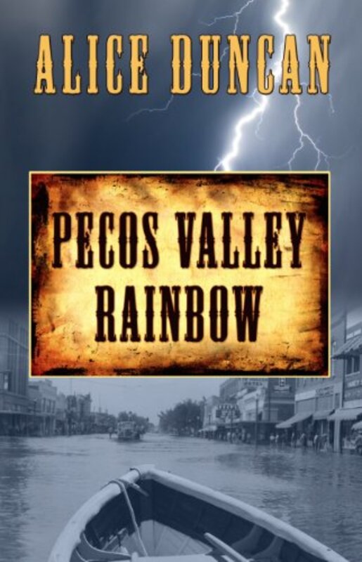 Book cover for "Pecos Valley Rainbow" by Alice Duncan