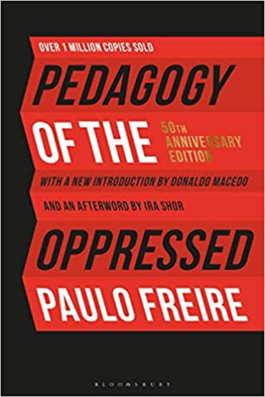 Book cover for "Pedagogy of the Oppressed" by Paulo Freire