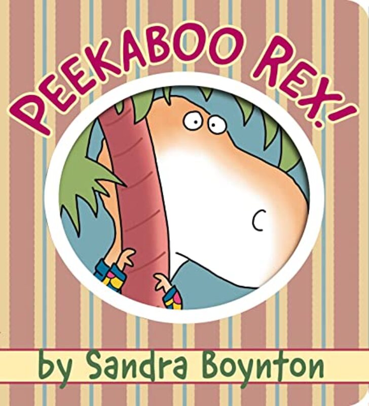 Book cover for "Peekaboo Rex!" by Sandra Boynton