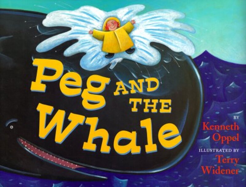 Book cover for "Peg and the Whale" by Kenneth Oppel