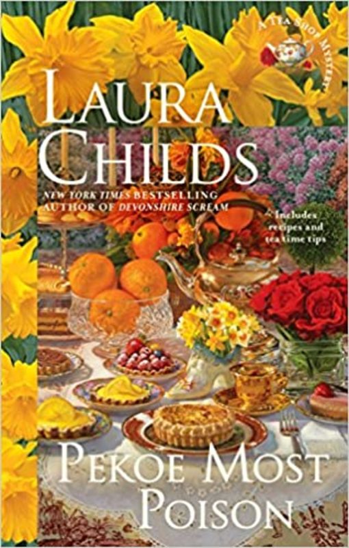 Book cover for "Pekoe Most Poison" by Laura Childs