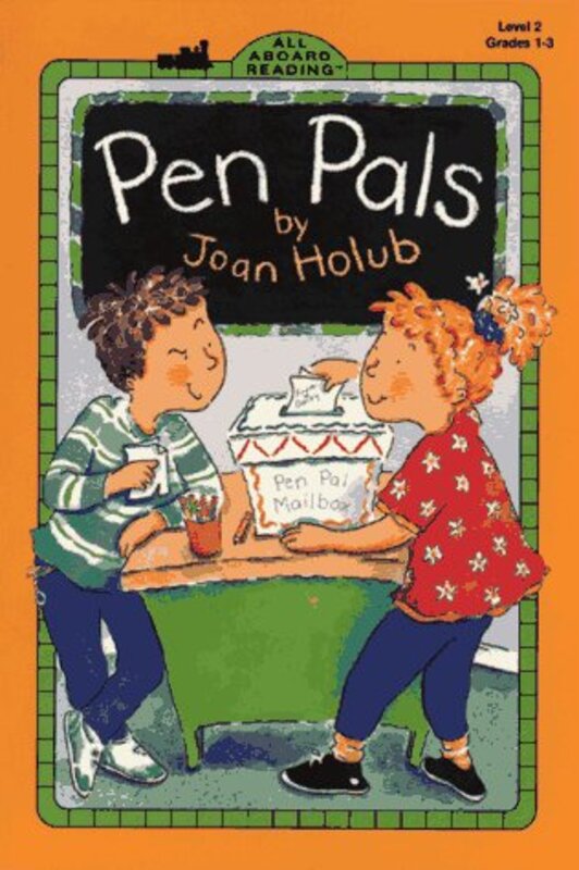 Book cover for "Pen Pals" by Joan Holub