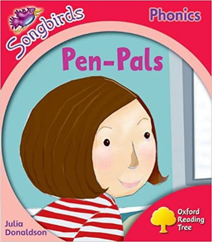 Book cover for "Pen Pals" by Julia Donaldson