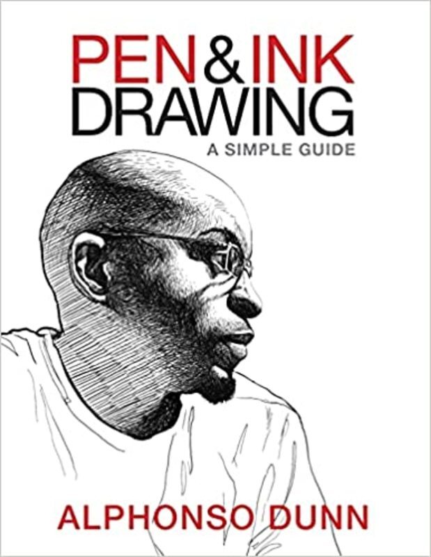 Book cover for "Pen and Ink Drawing" by Alphonso Dunn