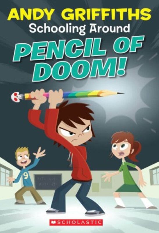 Book cover for "Pencil of Doom!" by Andy Griffiths
