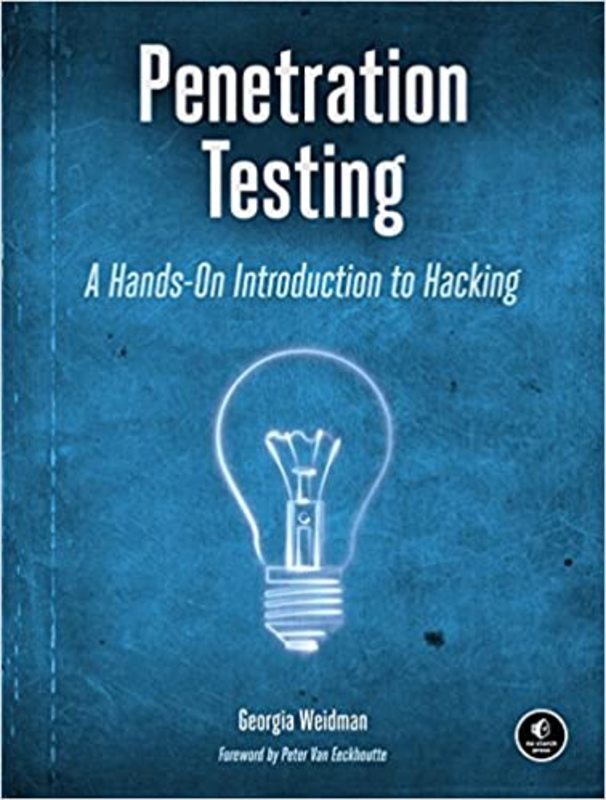 Book cover for "Penetration Testing" by Georgia Weidman
