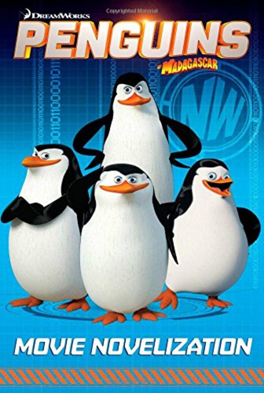 Book cover for "Penguins of Madagascar" by Tracey West