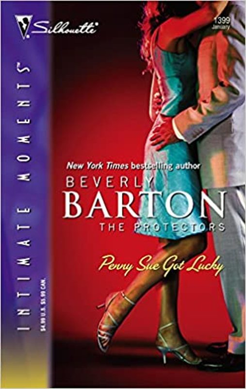 Book cover for "Penny Sue Got Lucky" by Beverly Barton