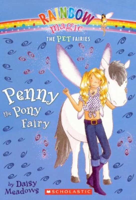 Book cover for "Penny the Pony Fairy" by Daisy Meadows