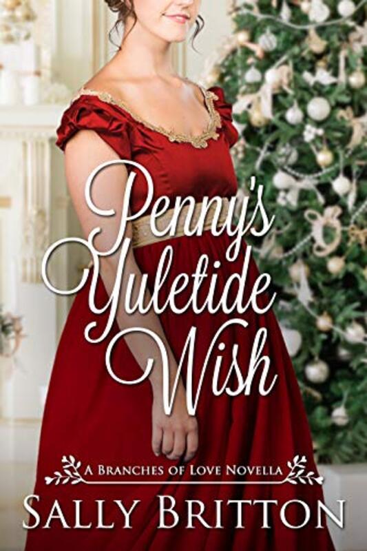 Book cover for "Penny's Yuletide Wish" by Sally Britton