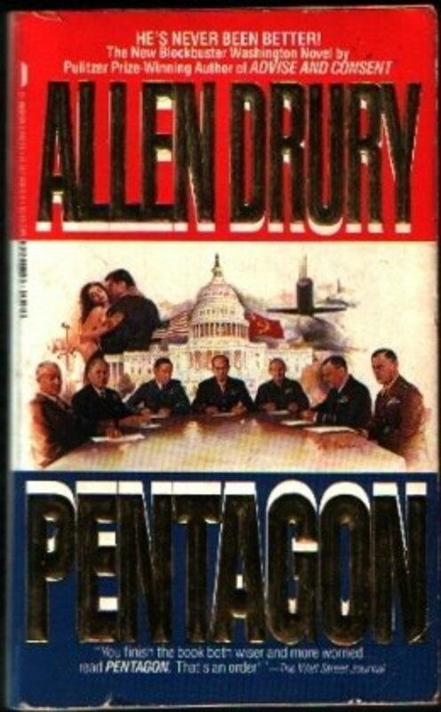 Book cover for "Pentagon" by Allen Drury