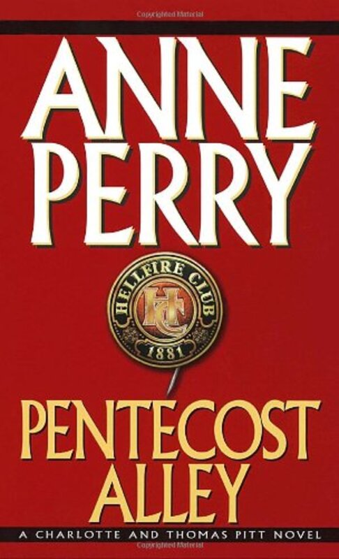 Book cover for "Pentecost Alley" by Anne Perry