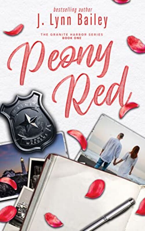 Book cover for "Peony Red" by JLynn Bailey