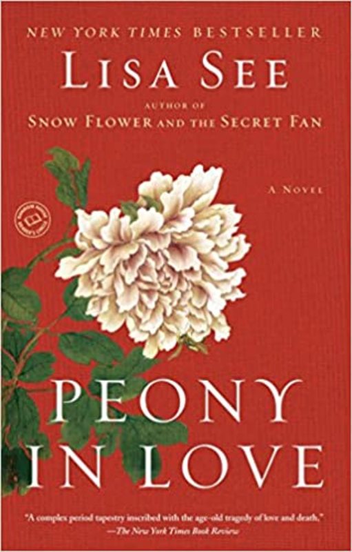 Book cover for "Peony in Love" by Lisa See