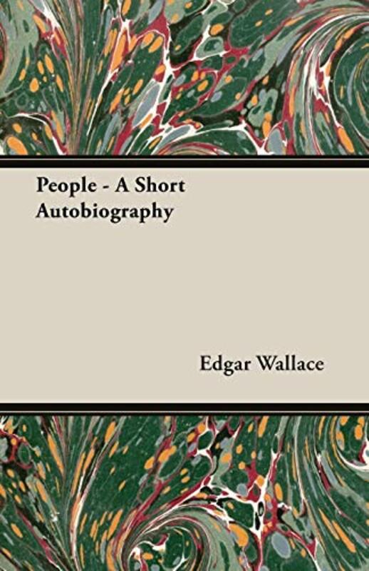 Book cover for "People" by Edgar Wallace