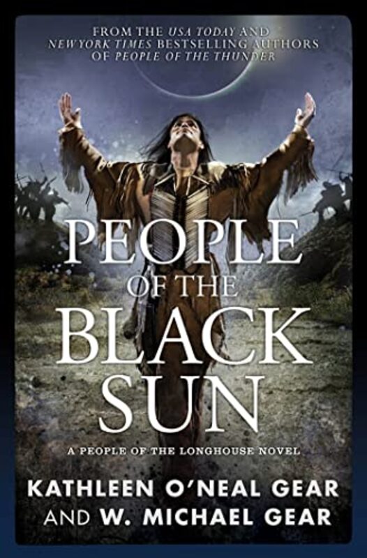 Book cover for "People of the Black Sun" by W Michael Gear