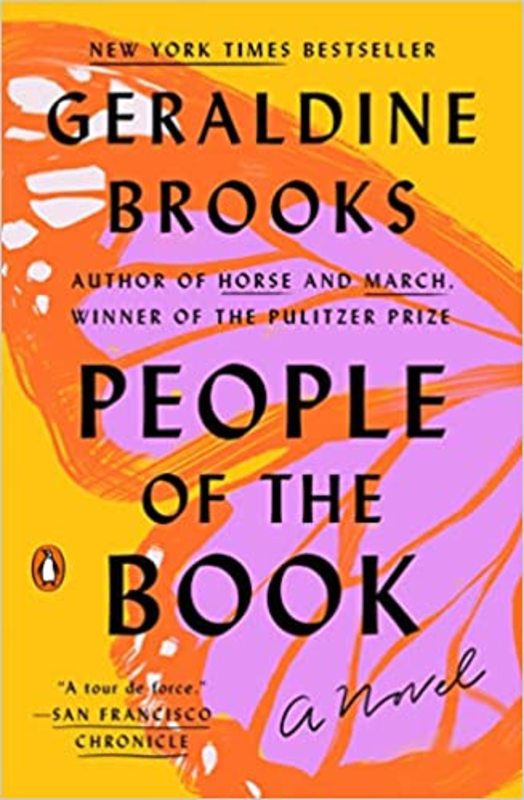 Book cover for "People of the Book" by Geraldine Brooks
