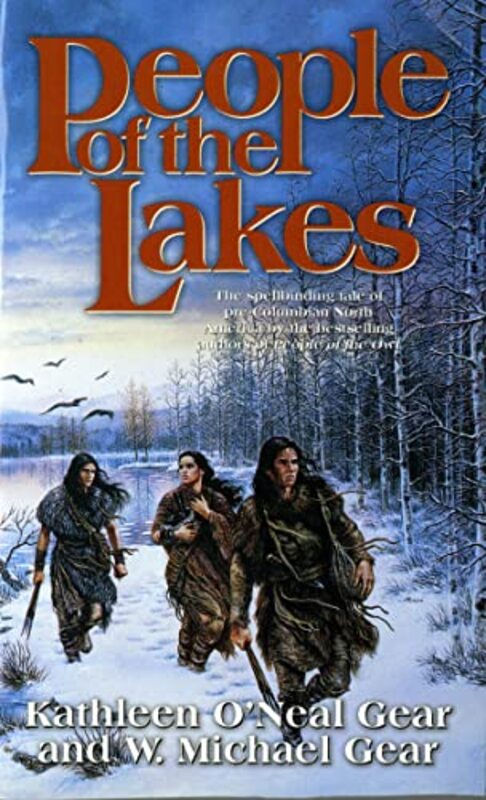 Book cover for "People of the Lakes" by W Michael Gear