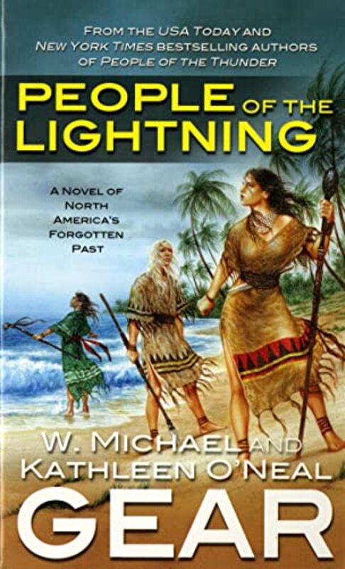 Book cover for "People of the Lightning" by W Michael Gear