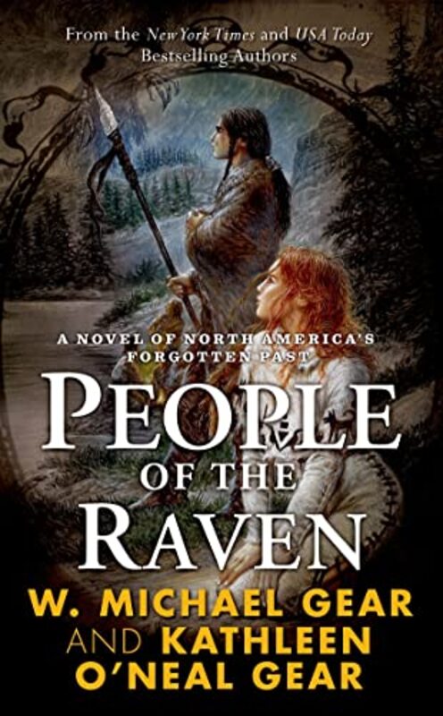 Book cover for "People of the Raven" by W Michael Gear