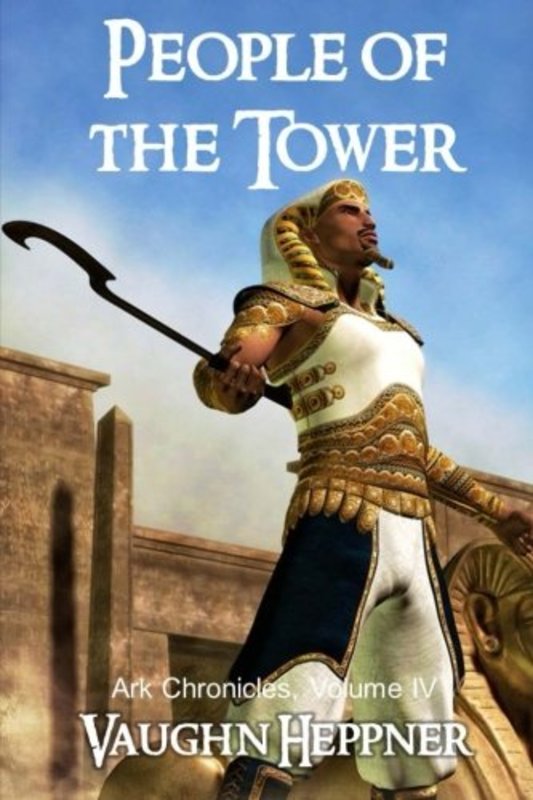 Book cover for "People of the Tower" by Vaughn Heppner