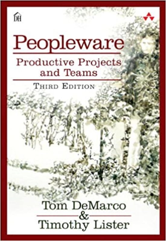 Book cover for "Peopleware" by Tom DeMarco