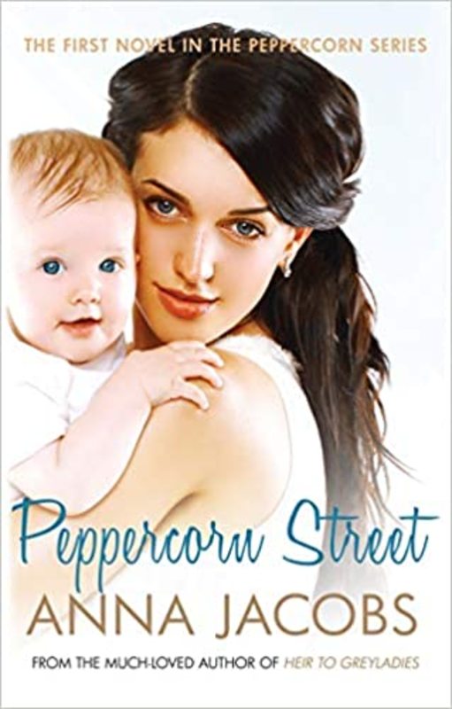 Book cover for "Peppercorn Street" by Anna Jacobs