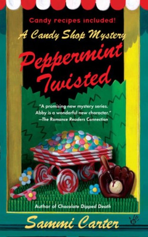 Book cover for "Peppermint Twisted" by Sherry Lewis