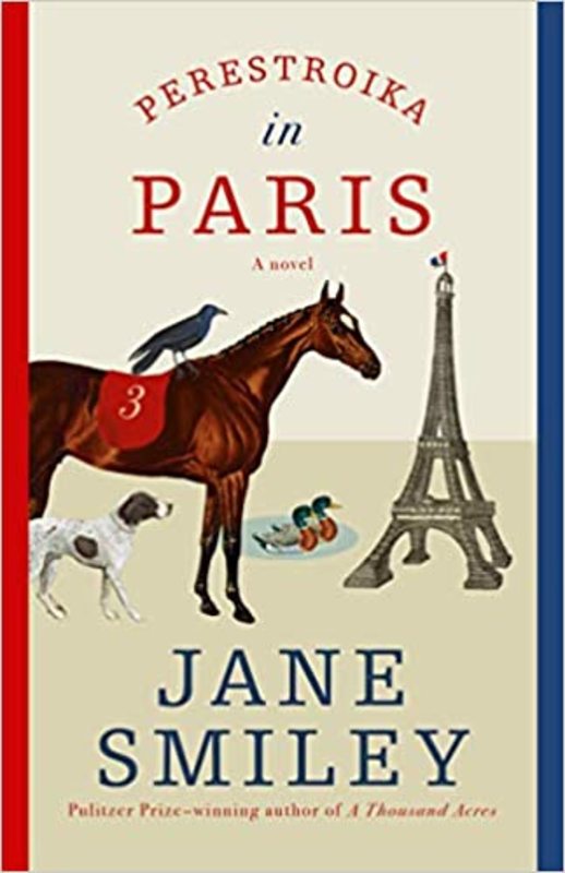 Book cover for "Perestroika in Paris" by Jane Smiley