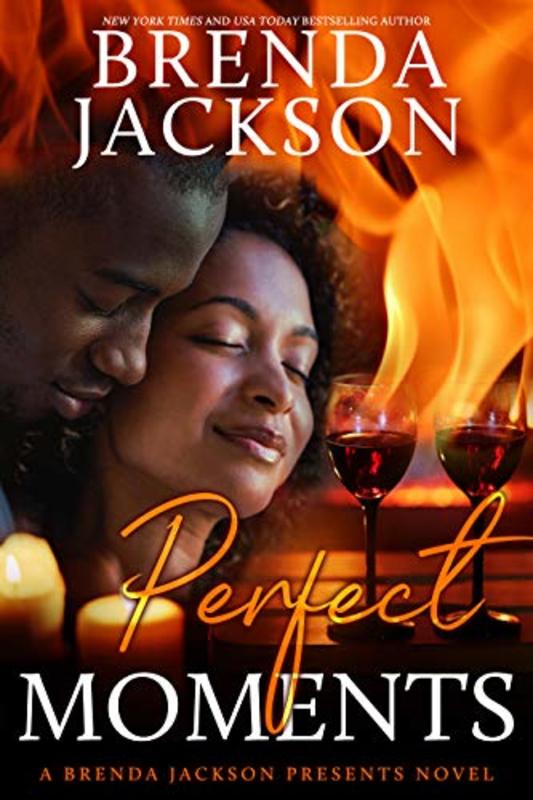 Book cover for "Perfect Moments" by Brenda Jackson