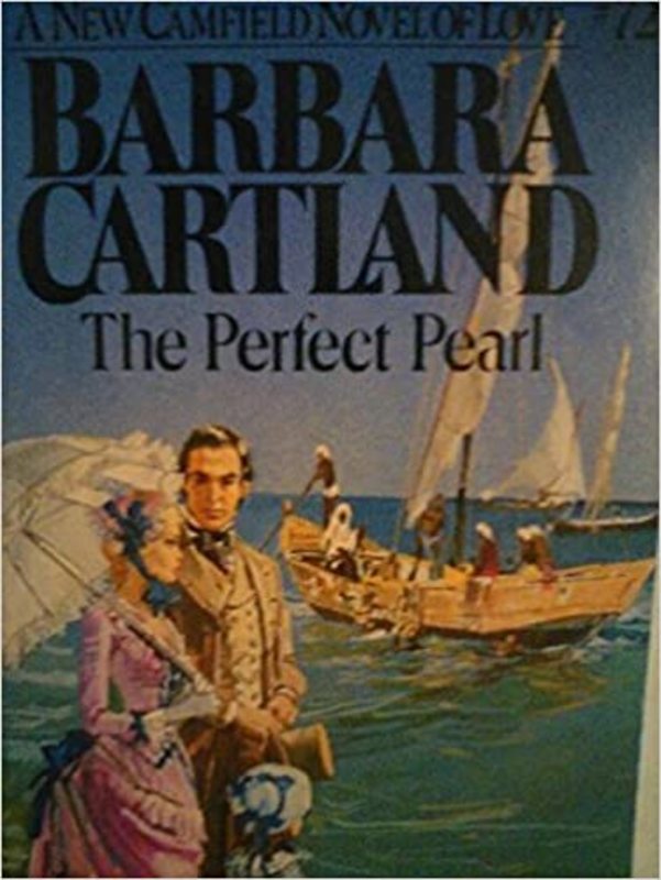 Book cover for "Perfect Pearl" by Barbara Cartland