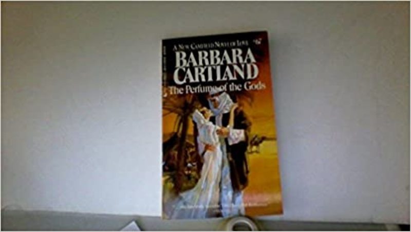 Book cover for "Perfume Of The Gods" by Barbara Cartland