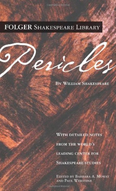 Book cover for "Pericles" by William Shakespeare
