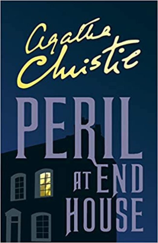 Book cover for "Peril at End House" by Agatha Christie