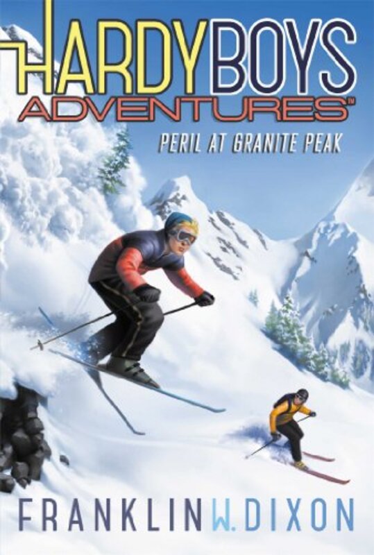 Book cover for "Peril at Granite Peak" by Franklin W Dixon