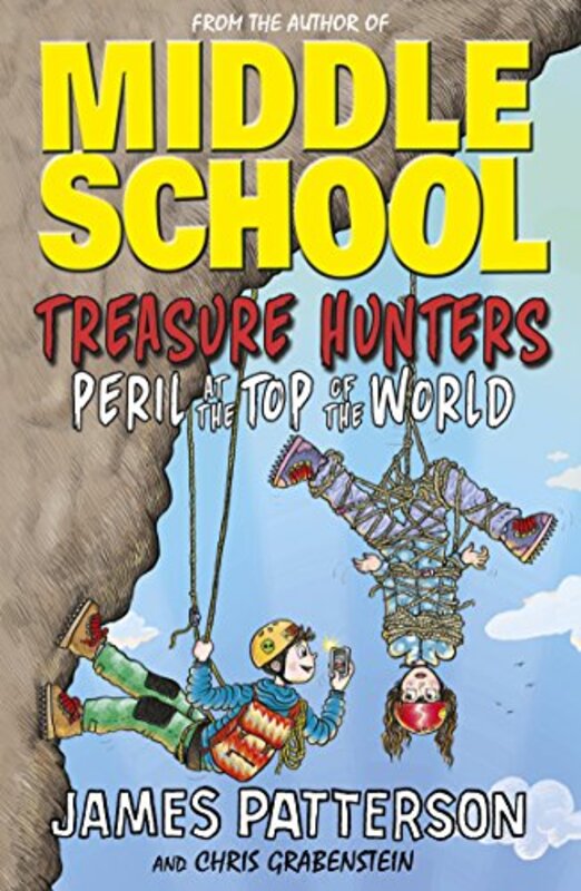 Book cover for "Peril at the Top of the World" by James Patterson