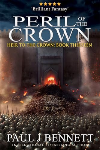 Book cover for "Peril of the Crown" by Paul J Bennett