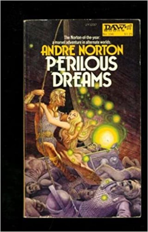Book cover for "Perilous Dreams" by Andre Norton