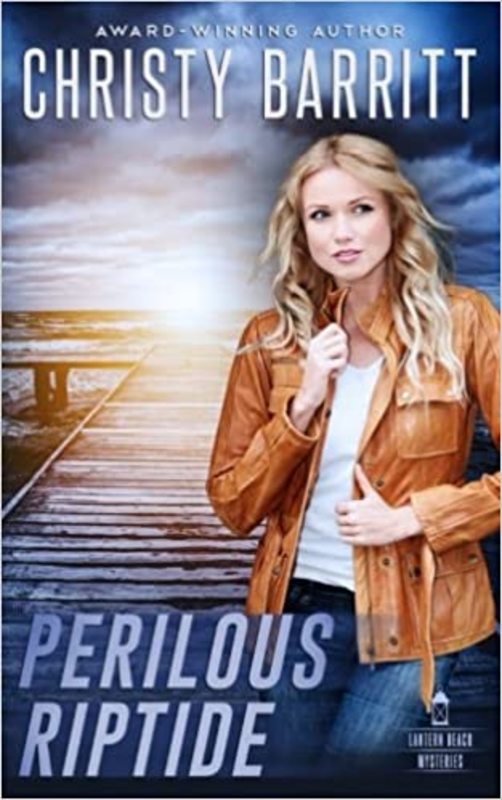 Book cover for "Perilous Riptide" by Christy Barritt