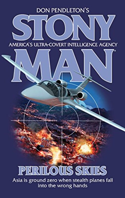 Book cover for "Perilous Skies" by Don Pendleton