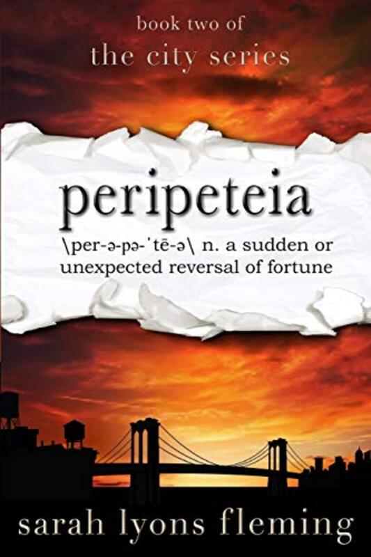 Book cover for "Peripeteia" by Sarah Lyons Fleming