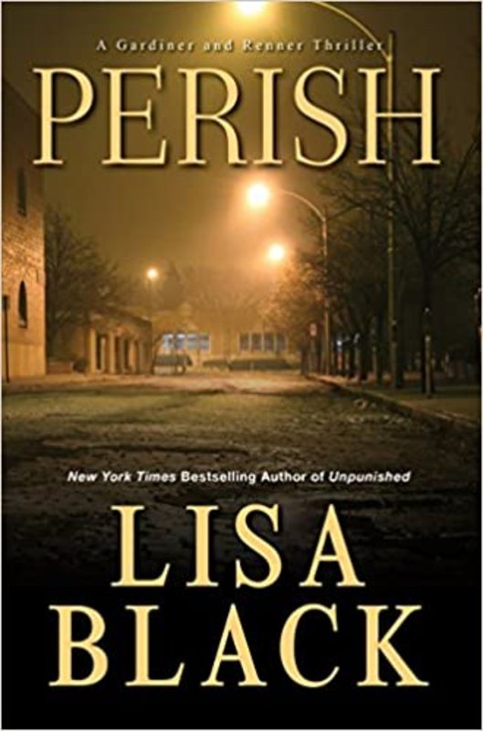 Book cover for "Perish" by Lisa Black
