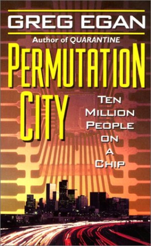Book cover for "Permutation City" by Greg Egan