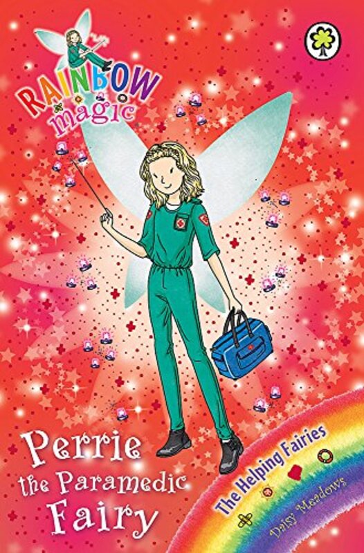 Book cover for "Perrie the Paramedic Fairy" by Daisy Meadows